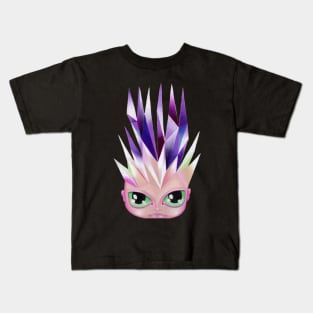 Crown Chakra Girl Kids T-Shirt